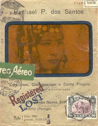 original mail art by Nick Bantock